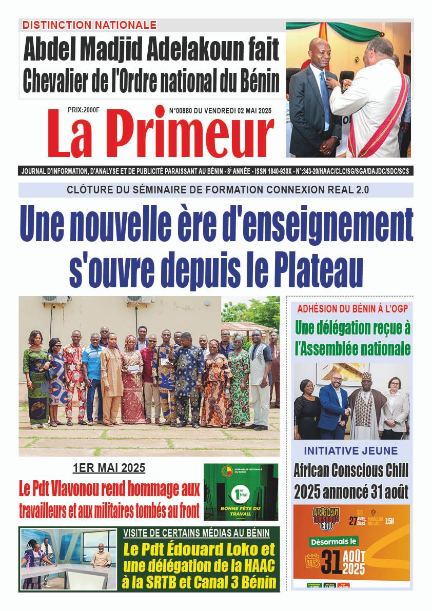 Une du 02/05/2025