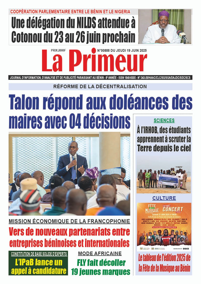 Une du 19/06/2025
